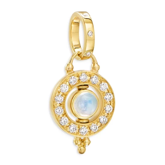Wholesale ๐ Temple St. Clair 18K Yellow Gold Celestial Blue Moonstone & Diamond Mini Orbit Pendant Blue/white/gold ๐ฏ 3 Wholesale ๐ Temple St. Clair 18K Yellow Gold Celestial Blue Moonstone & Diamond Mini Orbit Pendant Blue/white/gold ๐ฏ