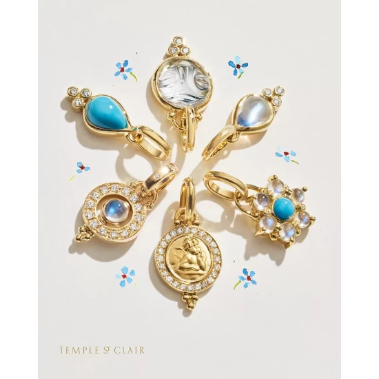 Wholesale ๐ Temple St. Clair 18K Yellow Gold Celestial Blue Moonstone & Diamond Mini Orbit Pendant Blue/white/gold ๐ฏ 5 Wholesale ๐ Temple St. Clair 18K Yellow Gold Celestial Blue Moonstone & Diamond Mini Orbit Pendant Blue/white/gold ๐ฏ - Image 3