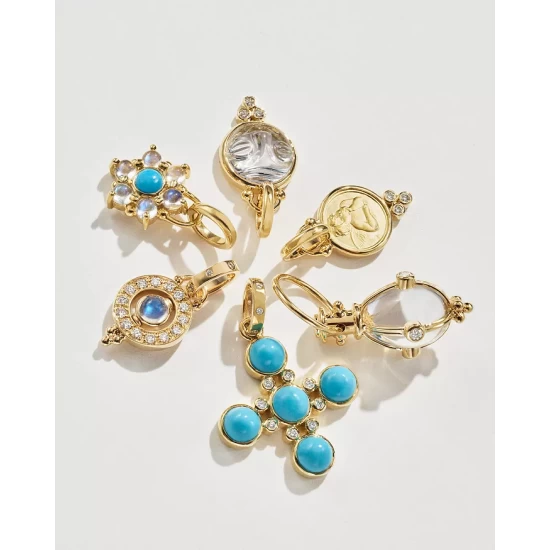 Wholesale ๐ Temple St. Clair 18K Yellow Gold Celestial Blue Moonstone & Diamond Mini Orbit Pendant Blue/white/gold ๐ฏ 6 Wholesale ๐ Temple St. Clair 18K Yellow Gold Celestial Blue Moonstone & Diamond Mini Orbit Pendant Blue/white/gold ๐ฏ - Image 4