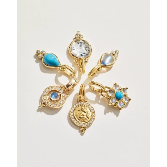Wholesale ๐ Temple St. Clair 18K Yellow Gold Celestial Blue Moonstone & Diamond Mini Orbit Pendant Blue/white/gold ๐ฏ 7 Wholesale ๐ Temple St. Clair 18K Yellow Gold Celestial Blue Moonstone & Diamond Mini Orbit Pendant Blue/white/gold ๐ฏ - Image 5