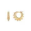 Top 10 😍 Temple St. Clair 18K Yellow Gold Yoga Small Hoop Earrings 🛒