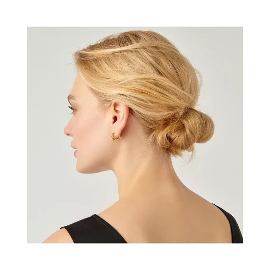 Top 10 ๐ Temple St. Clair 18K Yellow Gold Yoga Small Hoop Earrings ๐ 4 Top 10 ๐ Temple St. Clair 18K Yellow Gold Yoga Small Hoop Earrings ๐ - Image 2