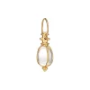 Promo 🥰 Temple St. Clair Oval Crystal Amulet And Ball Chain In 18K Yellow Gold 👏 -Temple St. Clair Elegant Store unnamed file 154