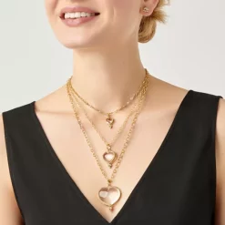 Brand new 🌟 Temple St. Clair 18K Yellow Gold Classic Rock Crystal & Diamond Medium Heart Pendant White/gold 🎉 -Temple St. Clair Elegant Store unnamed file 160