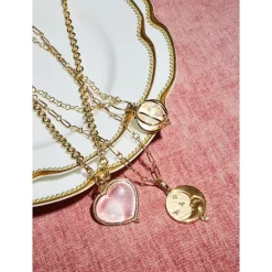 Cheapest 🔔 Temple St. Clair 18K Yellow Gold Diamond Interlocking O Rock Crystal Amulet Pendant - 150th Anniversary Exclusive White/gold 🔥 -Temple St. Clair Elegant Store unnamed file 180