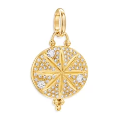 Brand new 🥰 Temple St. Clair 18K Yellow Gold Celestial Diamond Sorcerer Pendant 🥰