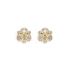 Top 10 🔥 Temple St. Clair 18K Yellow Gold And Diamond Trio Stud Earrings White/gold ✨