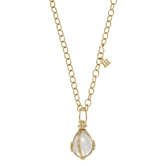 Promo โจ Temple St. Clair Crystal And Diamond Pendant In 18K Yellow Gold ๐ 3 Promo โจ Temple St. Clair Crystal And Diamond Pendant In 18K Yellow Gold ๐