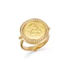 Hot Sale 😀 Temple St. Clair 18K Yellow Gold Angel Diamond Ring White/gold 🥰
