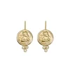 Wholesale 👍 Temple St. Clair 18K Yellow Gold Angel Earrings With Diamonds Gold/white 😀