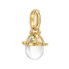 Best Pirce 🛒 Temple St. Clair 18K Yellow Gold Crystal Granulated Amulet Pendant White/gold 🌟