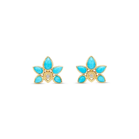 Best reviews of โค๏ธ Temple St. Clair 18K Yellow Gold Turquoise & Diamond Lotus Stud Earrings Blue/gold ๐ฏ 3 Best reviews of โค๏ธ Temple St. Clair 18K Yellow Gold Turquoise & Diamond Lotus Stud Earrings Blue/gold ๐ฏ