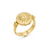 Cheapest 🛒 Temple St. Clair 18K Yellow Gold Celestial Diamond Sole Ring 🎁