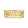 Cheapest 🔔 Temple St. Clair 18K Yellow Gold Classic Openwork Vine Bangle Bracelet 👏