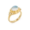 Promo 🌟 Temple St. Clair 18K Yellow Gold Classic Blue Moonstone & Diamond Ring White/gold ⌛ -Temple St. Clair Elegant Store unnamed file 268