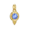 Discount ❤️ Temple St. Clair 18K Yellow Gold Classic Iolite & Diamond Pendant Blue/gold 🧨 -Temple St. Clair Elegant Store unnamed file 269