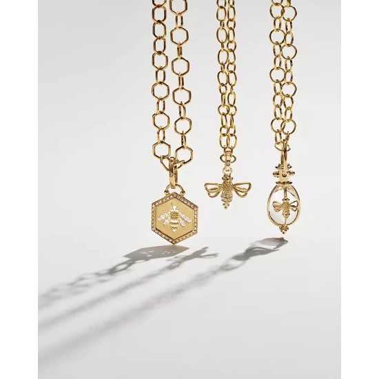 Cheap ✨ Temple St. Clair 18K Yellow Gold Diamond Bee Pendant ⌛ 5 Cheap ✨ Temple St. Clair 18K Yellow Gold Diamond Bee Pendant ⌛ - Image 3
