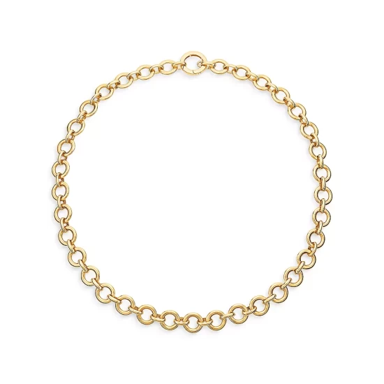 Flash Sale ๐คฉ Temple St. Clair 18K Yellow Gold Classic Jean D'Arc Graduated Link Collar Necklace, 18" ๐ฅฐ 3 Flash Sale ๐คฉ Temple St. Clair 18K Yellow Gold Classic Jean D'Arc Graduated Link Collar Necklace, 18" ๐ฅฐ