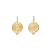 Promo ❤️ Temple St. Clair 18K Yellow Gold Sole Luna Diamond Drop Earrings 🎁
