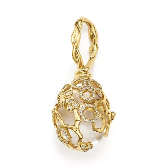 Best reviews of ๐ Temple St. Clair 18K Yellow Gold Beehive Rock Crystal Amulet Pendant With Diamonds ๐ 3 Best reviews of ๐ Temple St. Clair 18K Yellow Gold Beehive Rock Crystal Amulet Pendant With Diamonds ๐