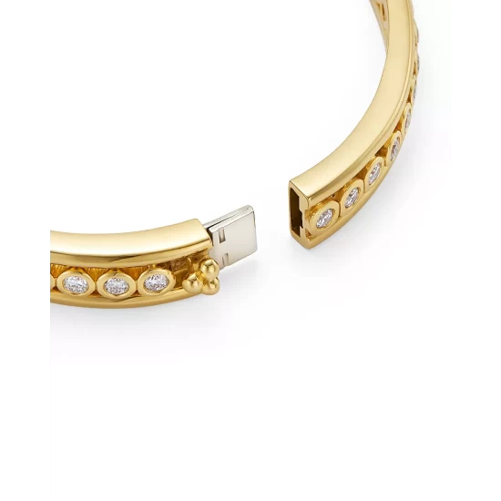 Top 10 🤩 Temple St. Clair 18K Yellow Gold Celestial Diamond Eternity Bangle Bracelet White/gold ✨ 4 Top 10 🤩 Temple St. Clair 18K Yellow Gold Celestial Diamond Eternity Bangle Bracelet White/gold ✨ - Image 2