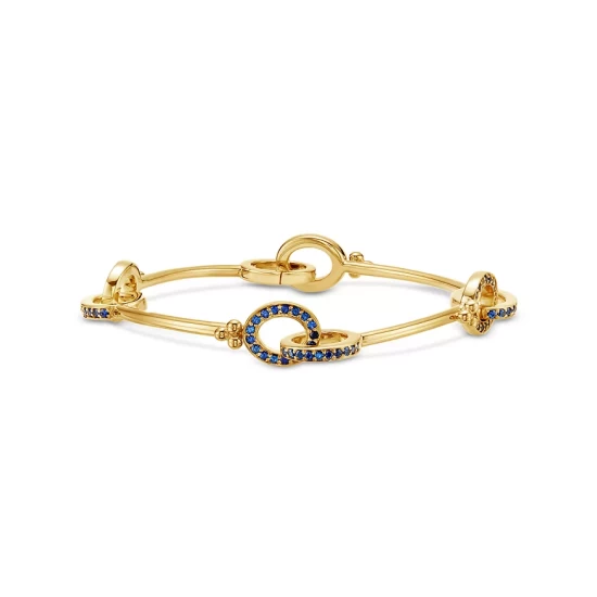 Discount 🔔 Temple St. Clair 18K Yellow Gold Celestial Blue Sapphire Orsina Link Bracelet Blue/gold 💯 4 Discount 🔔 Temple St. Clair 18K Yellow Gold Celestial Blue Sapphire Orsina Link Bracelet Blue/gold 💯 - Image 2