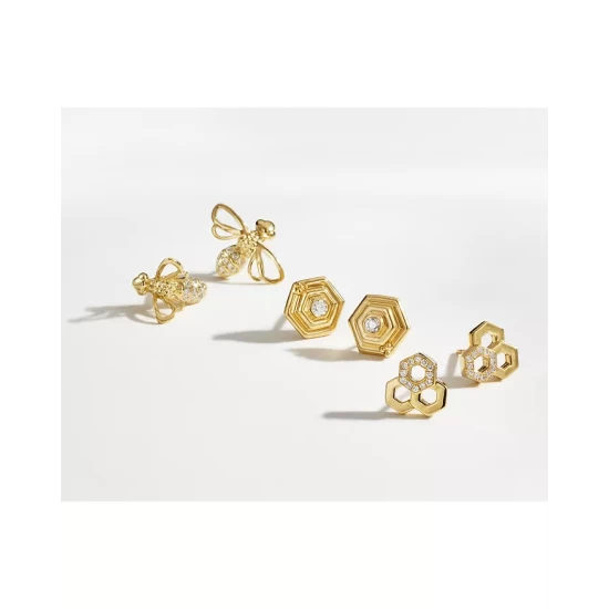 Best deal ๐ฅฐ Temple St. Clair 18K Yellow Gold Beehive Diamond Stud Earrings โญ 4 Best deal ๐ฅฐ Temple St. Clair 18K Yellow Gold Beehive Diamond Stud Earrings โญ - Image 2