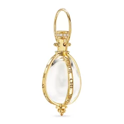 Flash Sale 👍 Temple St. Clair 18K Yellow Gold Celestial Astrid Crystal & Diamond Amulet Pendant 😍