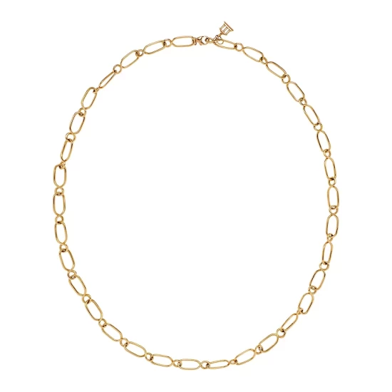 Buy ๐ Temple St. Clair 18K Yellow Gold River Chain Link Necklace, 24" ๐ 3 Buy ๐ Temple St. Clair 18K Yellow Gold River Chain Link Necklace, 24" ๐