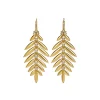 New 🔥 Temple St. Clair 18K Yellow Gold Tol Diamond Laurel Drop Earrings 😉