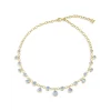 New 🎉 Temple St. Clair 18K Yellow Gold Half Bib Necklace With Blue Moonstone & Diamond White/gold 😀 -Temple St. Clair Elegant Store unnamed file 397