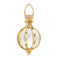 Temple St. Clair Elegant Store 13 Buy ๐ Temple St. Clair 18K Yellow Gold Celestial Astrid Crystal & Diamond Amulet Pendant ๐