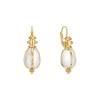 Buy ⭐ Temple St. Clair 18K Yellow Gold Oval Crystal Amulet Earrings Clear/gold 🌟 -Temple St. Clair Elegant Store unnamed file 50