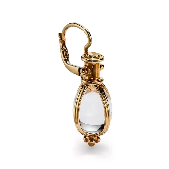 Buy โญ Temple St. Clair 18K Yellow Gold Oval Crystal Amulet Earrings Clear/gold ๐ 7 Buy โญ Temple St. Clair 18K Yellow Gold Oval Crystal Amulet Earrings Clear/gold ๐ - Image 5