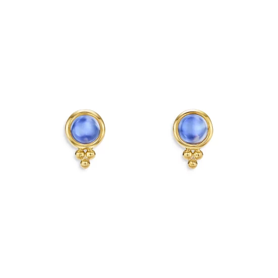 Top 10 ๐ Temple St. Clair 18K Yellow Gold Iolite Piccolo Stud Earrings - 100% Exclusive Blue/gold ๐ 3 Top 10 ๐ Temple St. Clair 18K Yellow Gold Iolite Piccolo Stud Earrings - 100% Exclusive Blue/gold ๐