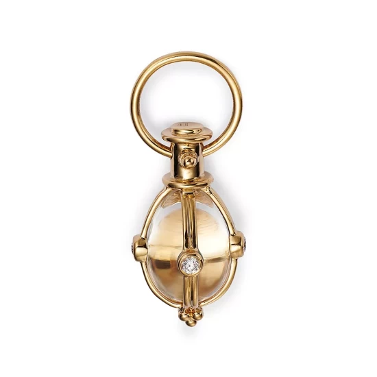 Buy 😀 Temple St. Clair Crystal Diamond Pendant Set In 18K Yellow Gold, 0.22 Ct. Clear/gold 🌟 6 Buy 😀 Temple St. Clair Crystal Diamond Pendant Set In 18K Yellow Gold, 0.22 Ct. Clear/gold 🌟 - Image 4