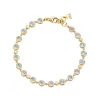 Budget 🌟 Temple St. Clair 18K Gold Small Bracelet With Royal Blue Moonstone And Diamonds 🧨 -Temple St. Clair Elegant Store unnamed file 86