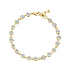 Budget 🌟 Temple St. Clair 18K Gold Small Bracelet With Royal Blue Moonstone And Diamonds 🧨