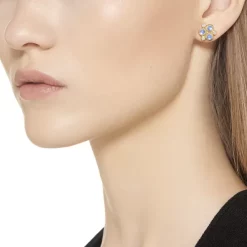 Deals ⭐ Temple St. Clair Classic Trio Earrings With Royal Blue Moonstone And Diamonds In 18K Yellow Gold Blue/gold 🧨 -Temple St. Clair Elegant Store unnamed file 94