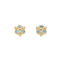 Deals ⭐ Temple St. Clair Classic Trio Earrings With Royal Blue Moonstone And Diamonds In 18K Yellow Gold Blue/gold 🧨 -Temple St. Clair Elegant Store unnamed file 97